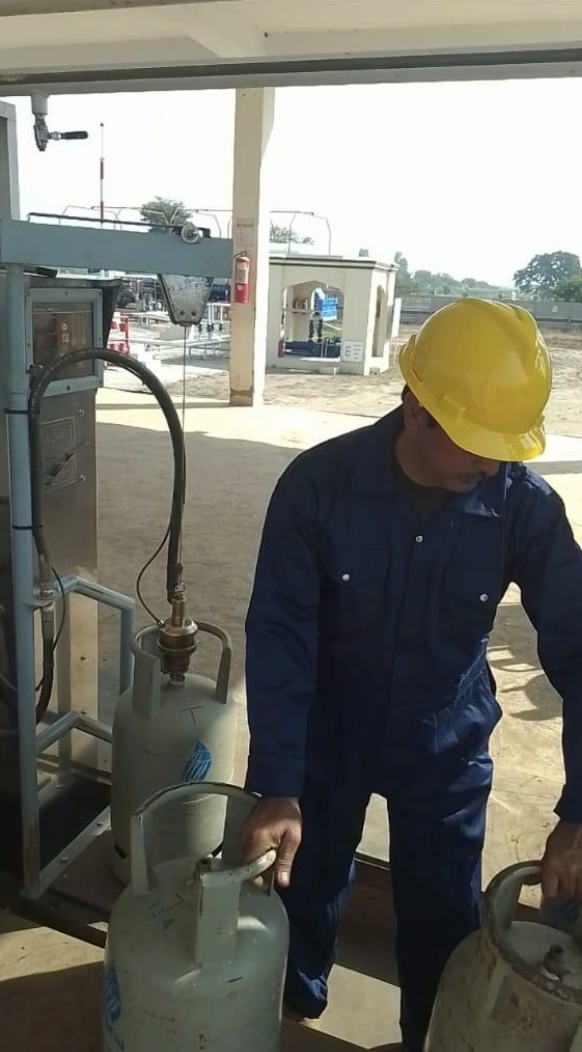 Cylinder Filling Station